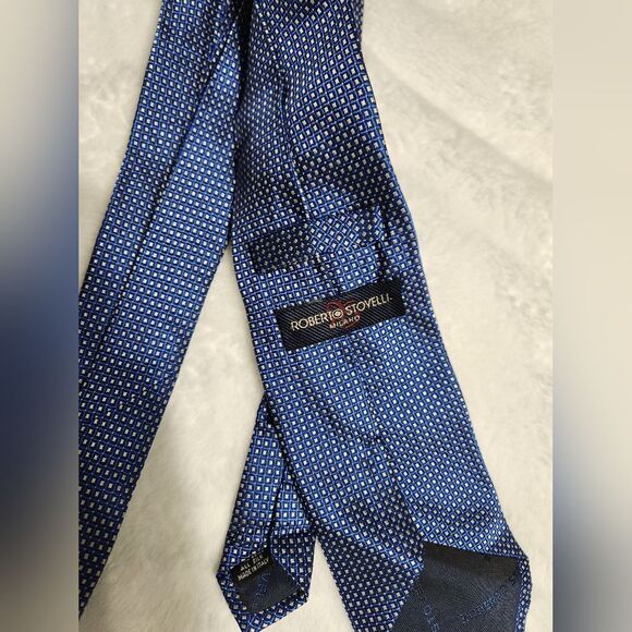 Roberto Stovelli Milano Silk Tie - Picture 3 of 9